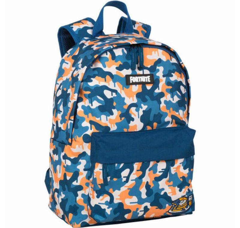 TOYBAGS Sporttasche Fortnite Blau Camo Rucksack 41cm von TOYBAGS