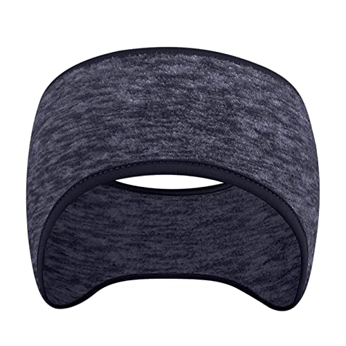 TOYMIS Stirnbänder Winter Ohrenwärmer Dehnbar Stirnband Sport Ohrenschützer Thermal Headband für Damen, Herren, MädchenStirnbänder Winter Ohrenwärmer Dehnbar Stirnband Sport Ohrenschützer(Dunkelblau) von TOYMIS