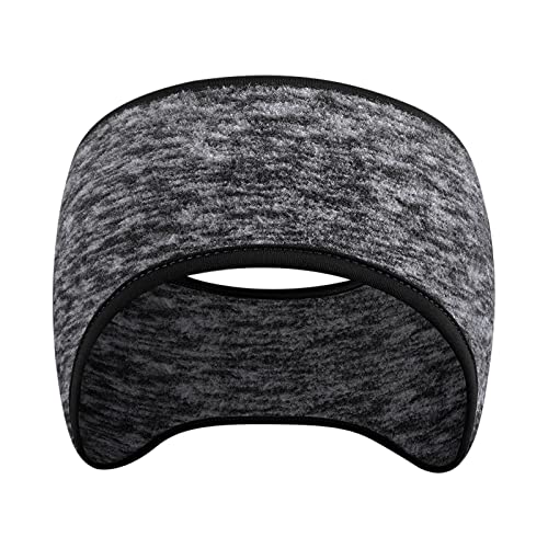 TOYMIS Stirnbänder Winter Ohrenwärmer Dehnbar Stirnband Sport Ohrenschützer Thermal Headband für Damen, Herren, MädchenStirnbänder Winter Ohrenwärmer Dehnbar Stirnband Sport Ohrenschützer (Grau) von TOYMIS