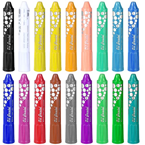 TOYMYTOY Körper Malen Buntstifte Gesichtsfarbe Buntstifte Kits Malerei Sticks Set Waschbar 18 Farben Stifte für Make-up Körper Malerei Kreative Bastelpartys Und Dekoration von TOYMYTOY