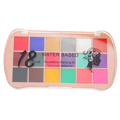 TOYZFRIENDY 1 Satz Farben Schminksets Wasseraktivierte Gesichtsfarbe Schminken Aquarellfarbe Party-körperbemalung Gesichts-make-up-pigment Gesicht Aquarellfarbe Rosa Pigmentpulver von TOYZFRIENDY