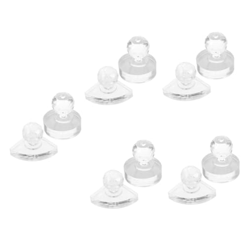 TOYZFRIENDY 10stücke Augenmakeup Presswerkzeug Für Lidschatten Und Stempel Für Kosmetik Runde Form Und Langlebiges Und Leicht Zu Reinigendes Design von TOYZFRIENDY