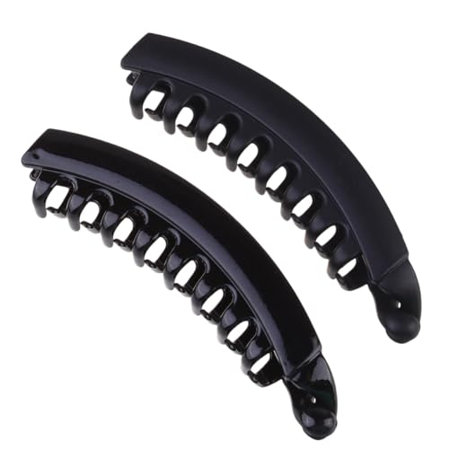 TOYZFRIENDY 10 Stück Teiliges Große Schwarze Bananen haarclips mit Zähnen und Feder Starke Haarklammern für Damen Rutschfest Vielseitig für Arbeit Party Yoga und Alltag Geeignet TOYZFRIENDY 10 Stück Teiliges Große Schwarze Bananen haarclips mit Zähnen und Feder Starke Haarklammern für Damen Rutschfest Vielseitig für Arbeit Party Yoga und Alltag Geeignet von TOYZFRIENDY
