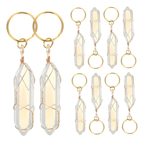 TOYZFRIENDY 10stücke Glitzer Haarflechtring Dekorative Haar-charms Zöpfe Diy Dreadlock-flechtzubehör Für Frauen Mädchen Männer Hochzeitsfeiern Im Freien von TOYZFRIENDY