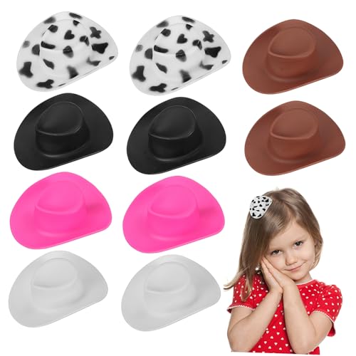 TOYZFRIENDY 10stücke Mini Cowgirl Hut Haarclips in Alligator-clips Für Halloween Haaraccessoires Für Damen Für Cowgirl-party-styling von TOYZFRIENDY