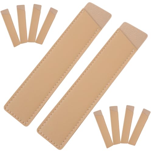 TOYZFRIENDY 10 Stück Teiliges Pu Leder Stiftemäppchen Kompakte Pen Sleeve Tasche Robust und Tragbar für Ärzte und Pflegepersonal Stilvoller Schreibwaren Organizer Praktischer Schutz für von TOYZFRIENDY