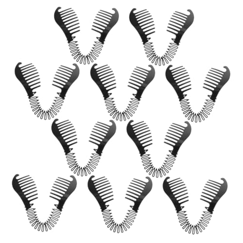 TOYZFRIENDY 10stücke Bananenspange Für Frauen Elegant Und Funktional Rutschfestes Design Für Dünnes Haar Leicht Und Langlebig Für Alltag Und Reise von TOYZFRIENDY