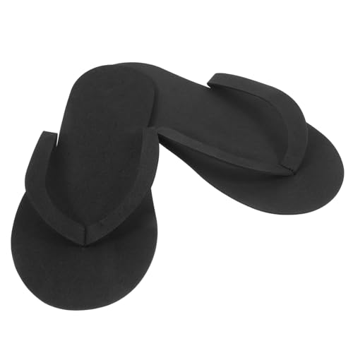 TOYZFRIENDY 12 Paare Einweg Faltbare Hausschuhe für Damen und Herren Weiche EVA Badeschuhe Rutschfeste Reise und Spa Slipper Schnelltrocknend Komfortable Gästeschuhe für Hotel und Zuhause von TOYZFRIENDY