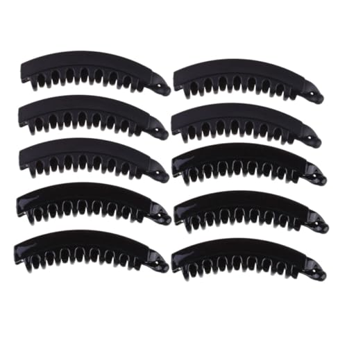 TOYZFRIENDY 12 Stück Teiliges Große Bananen haarklammern mit Zähnen und Spannkraft Starker Griff für Dickes Dünnes Lockiges oder Glattes Haar Modische Ponytail halter Geeignet für Damen und von TOYZFRIENDY