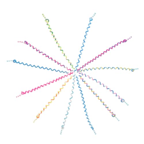 TOYZFRIENDY 12 Stück Teiliges Haarschmuck Mädchen Spiral Braid Holders zum Flechten Langlebige Haarstyling tools für Zuhause und Salon Vielseitig Einsetzbar für Kreative Zöpfe von TOYZFRIENDY