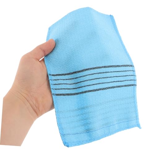 TOYZFRIENDY 12 Stück Teiliges Koreanische Sauna Badetücher mit Grober Struktur Exfolierende Rücken Peeling Handtücher Farbige Leichte Saunatücher für Gym Spa Reise Sanfte Hautreinigung und von TOYZFRIENDY