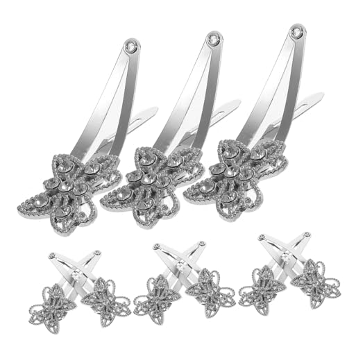 TOYZFRIENDY 12 Stück Teiliges Metall Haarspangen mit Funkelnden Schmetterlingen Snap Hair Clips für Damen Langlebige Haarklammern Eleganter Haarschmuck für Party Geburtstag und Alltag von TOYZFRIENDY