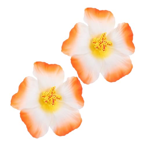 TOYZFRIENDY 15 Stück Teiliges Hawaii Blumen Haarklammer Bunte Tropische Haarspangen für Damen Farbenfrohe Blütenhaarklammern Zuverlässiger Griff für Strand Poolparty und Urlaubsstyling von TOYZFRIENDY