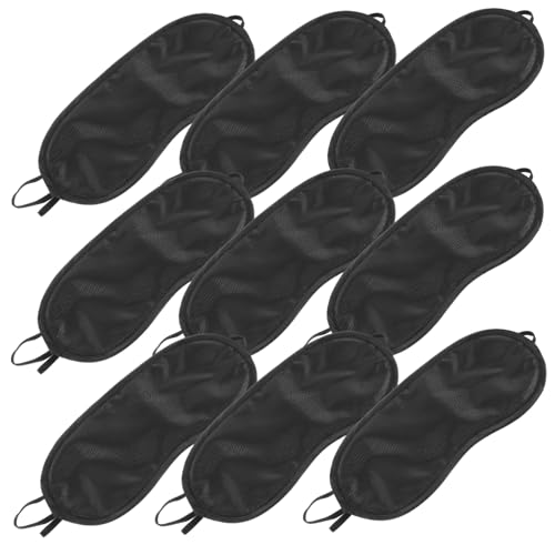 TOYZFRIENDY 16 Stück Teiliges Einweg schlafmaske aus Weichem Polyester seidenimitat Atmungsaktive Augenbinde für Männer und Frauen Lichtblockierende Schlafbrille für Reisen Entspannung und von TOYZFRIENDY