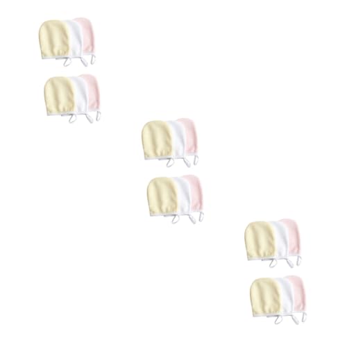 TOYZFRIENDY 18 Stk Handschuhe Zum Abschminken Baumwolltücher Make-up-entferner-puff Wattepads Für Das Gesicht Make-up-reinigungspuff Handschuh Zum Abschminken Make-up-tücher Superfeine Faser von TOYZFRIENDY