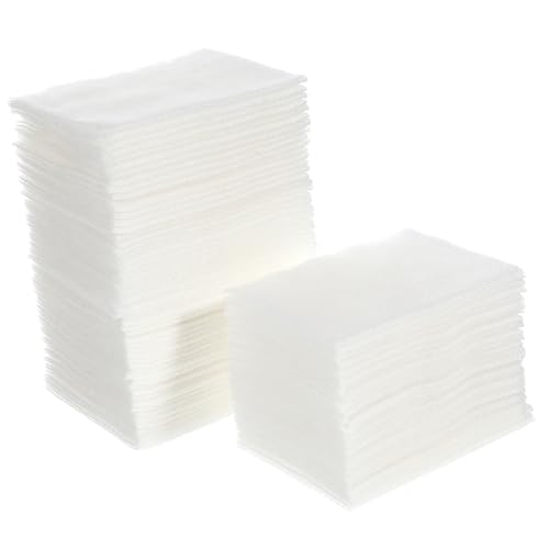 TOYZFRIENDY 2 Packungen Feine Baumwoll Gesichtspads Pack Sanfte Dehnbare Make Up Entferner Pads mit Hoher Saugfähigkeit Hautfreundlich Wiederverwendbar für Gesichtspflege und Unterwegs von TOYZFRIENDY