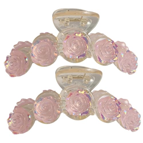 TOYZFRIENDY 2 Stück Große Camellia Haarklammern für Dickes Haar Robuste Acryl Haarkrallen Clips für Frauen Fester Griff bei Langem Lockigem und Welligem Haar Modische Frisurenhilfe TOYZFRIENDY 2 Stück Große Camellia Haarklammern für Dickes Haar Robuste Acryl Haarkrallen Clips für Frauen Fester Griff bei Langem Lockigem und Welligem Haar Modische Frisurenhilfe von TOYZFRIENDY