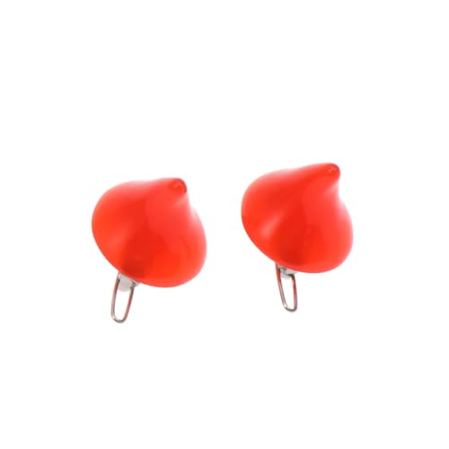 TOYZFRIENDY 2 Stück Halloween Haarspangen Rote Resin Teufelshörner Haarklammern Leichte Party Haar Accessoires für Frauen und Festliche Kopfbedeckung von TOYZFRIENDY