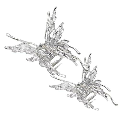 TOYZFRIENDY 2 Stück Metall Haarklammern Haarspangen für Dickes Haar Robust Langlebig Modisch Damen Haarschmuck für Alltag Fest Hochzeit Party von TOYZFRIENDY