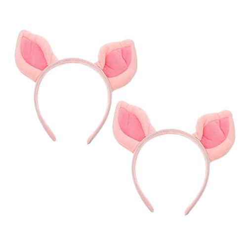 TOYZFRIENDY 2 Stück Rosa Schweineohren Haarreif aus Weicher Bequemer Stirnband für Frauen Festlicher Kopfschmuck Sicherer Sitz für Kostüm Party und Cosplay Events TOYZFRIENDY 2 Stück Rosa Schweineohren Haarreif aus Weicher Bequemer Stirnband für Frauen Festlicher Kopfschmuck Sicherer Sitz für Kostüm Party und Cosplay Events von TOYZFRIENDY