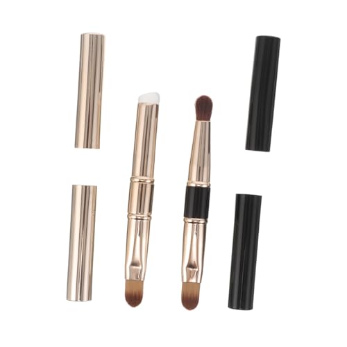 TOYZFRIENDY 2 Stück Schutzhülle Mit Zwei Enden Wiederverwendbar Bronzer Lidschatten Kopf Anwendung Glanz Kappe Pinsel Doppelseitig Reise Zum Verwischen Werkzeug Abdeckung Fleck TOYZFRIENDY 2 Stück Schutzhülle Mit Zwei Enden Wiederverwendbar Bronzer Lidschatten Kopf Anwendung Glanz Kappe Pinsel Doppelseitig Reise Zum Verwischen Werkzeug Abdeckung Fleck von TOYZFRIENDY