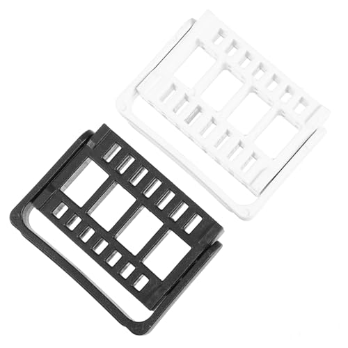 TOYZFRIENDY 2 Stück Teiliges Nagelbohrer Bit Halter Fach Organizer mit Stabilem Langlebigem Design für und Heimgebrauch Praktischer Aufbewahrungsständer für Maniküre Schleifköpfe von TOYZFRIENDY