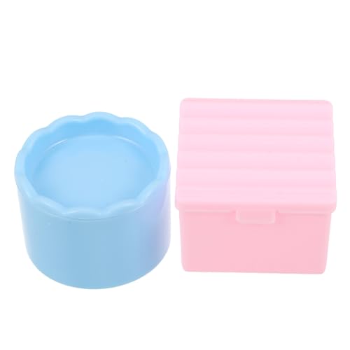 TOYZFRIENDY 2 Stück Teiliges Pinselreiniger mit Deckel Langlebiger Kunststoff Nagelkunst Reinigungsbecher und Pinselhalter Vielseitig Einsetzbarer Maniküre Organizer für TOYZFRIENDY 2 Stück Teiliges Pinselreiniger mit Deckel Langlebiger Kunststoff Nagelkunst Reinigungsbecher und Pinselhalter Vielseitig Einsetzbarer Maniküre Organizer für von TOYZFRIENDY