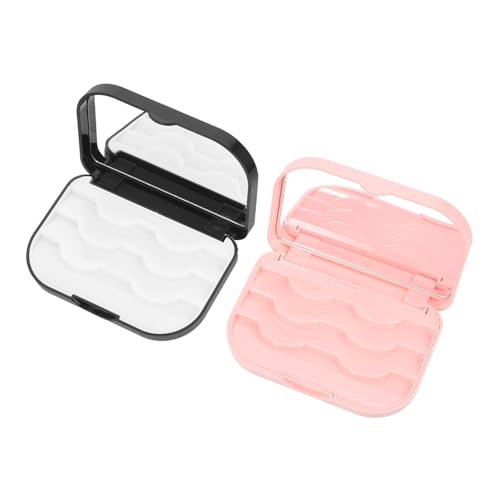 TOYZFRIENDY 2 Stück Teiliges Wiederverwendbare Wimpernbox mit Praktischem Organizer Leichtes Kompaktes Etui für Falsche Wimpern für Reisen Alltag und Kosmetikaufbewahrung TOYZFRIENDY 2 Stück Teiliges Wiederverwendbare Wimpernbox mit Praktischem Organizer Leichtes Kompaktes Etui für Falsche Wimpern für Reisen Alltag und Kosmetikaufbewahrung von TOYZFRIENDY