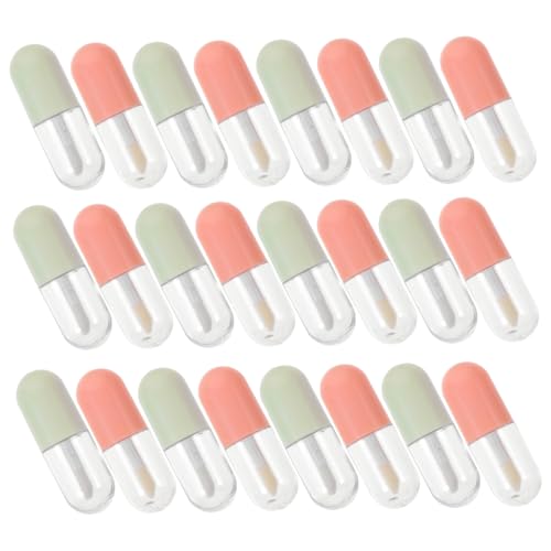 TOYZFRIENDY 20 Stück Lippenbalsam Tuben Lipgloss Behälter in Grün und Rosa Leere Lippenpflege Tuben zum Nachfüllen Auslaufsicher Tragbar für Frauen und Mädchen DIY Lipgloss Verpackung TOYZFRIENDY 20 Stück Lippenbalsam Tuben Lipgloss Behälter in Grün und Rosa Leere Lippenpflege Tuben zum Nachfüllen Auslaufsicher Tragbar für Frauen und Mädchen DIY Lipgloss Verpackung von TOYZFRIENDY