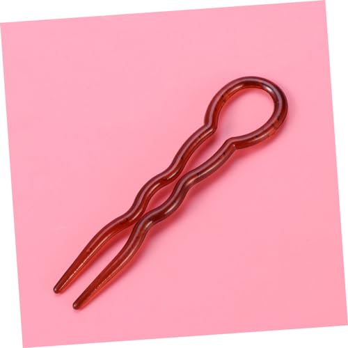 TOYZFRIENDY 24 Stück Teiliges U Förmiges Haarnadel für Damen Ergonomisch Passend für Haartypen Langlebig Leicht in Schwarz und Kaffee für Hochsteckfrisuren und Langanhaltenden von TOYZFRIENDY