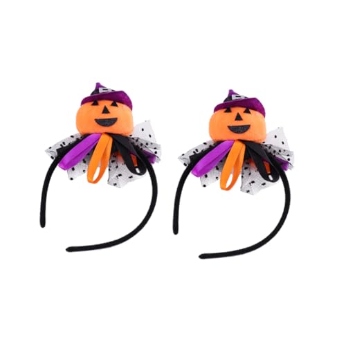 TOYZFRIENDY 2stücke Kürbis Haarreifen Für Halloween Spinnen Hut Aus Metall Und Dekorative Kopfbedeckung Für Erwachsene Und Junge Mädchen Funny Parodie Haar Accessoires Für Festivals von TOYZFRIENDY