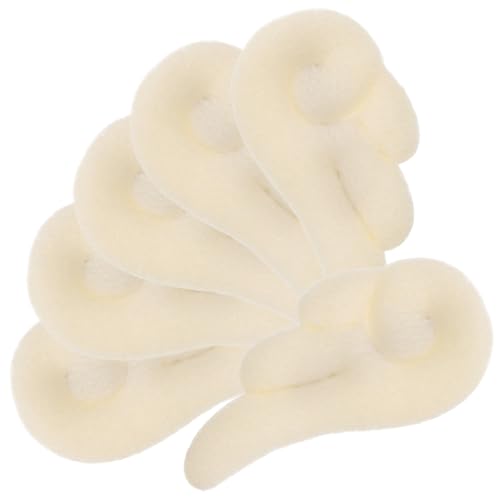 TOYZFRIENDY 3 Paare Engelsflügel Haarspangen aus Umweltfreundlichem Stoff Niedliche Cartoon Haarclips für Mädchen Vielseitiger Haarschmuck für Alltag Party Geburtstag und Fotoshootings in Weiß von TOYZFRIENDY