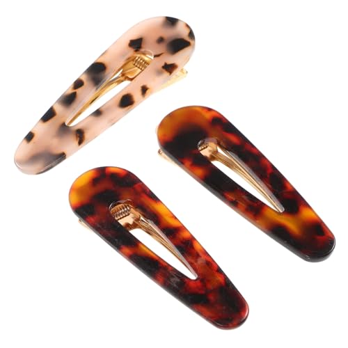 TOYZFRIENDY 3stücke Tropfen-haarspangen Kreative Bobby-pins Haarschmuck Haar-accessoires Für Frauen Und Mädchen Seitliche Haarspange Strapazierfähiges Material TOYZFRIENDY 3stücke Tropfen-haarspangen Kreative Bobby-pins Haarschmuck Haar-accessoires Für Frauen Und Mädchen Seitliche Haarspange Strapazierfähiges Material von TOYZFRIENDY