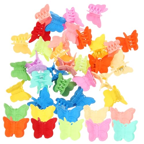 TOYZFRIENDY 30 Stück Teiliges Haarspangen Bunte Schmetterling Haarklammern für Dickes Haar Robuste Mädchen Haarklammer Haarschmuck für Frauen Vielseitig Einsetzbar Zufällige Zufällige Farbe von TOYZFRIENDY
