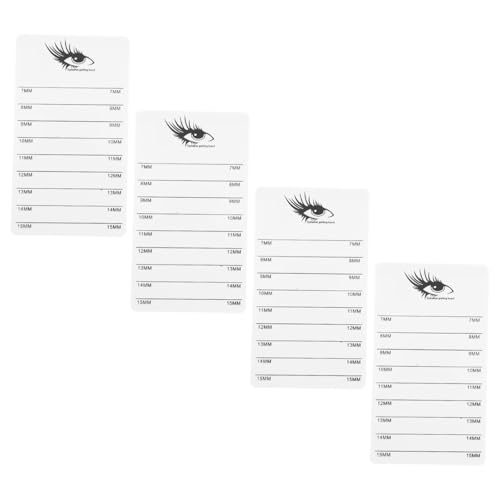 TOYZFRIENDY 4 Stück Acryl Wimpernverlängerung Organizer mit Stabiler Basis und Camellia Blüten Design für Präzises Wimpern Grafting im Salon Lash Tray Halter für Professionelle Eyelash von TOYZFRIENDY