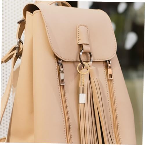 TOYZFRIENDY 4 Stück Flasche Schlüsselanhänger Schlüsselanhänger Flasche Anhänger Mini-Wunschflaschen Anhänger aus Glasflasche Glasfutterflasche Zinklegierung Transparent von TOYZFRIENDY