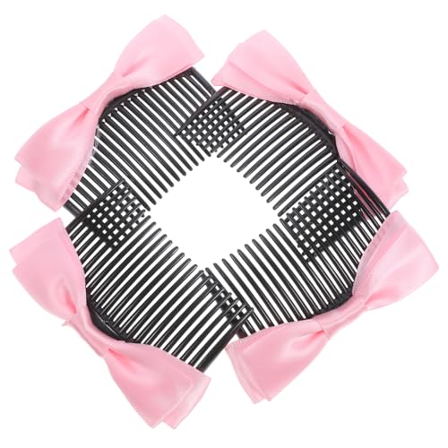 TOYZFRIENDY 4 Stück Teiliges Haarschmuck mit Dekorativen Seitenkämmen für Frauen Schleifen Haarkämme zur Frizz Beseitigung Am Hinterkopf Einfaches Styling für Damen und Mädchen TOYZFRIENDY 4 Stück Teiliges Haarschmuck mit Dekorativen Seitenkämmen für Frauen Schleifen Haarkämme zur Frizz Beseitigung Am Hinterkopf Einfaches Styling für Damen und Mädchen von TOYZFRIENDY