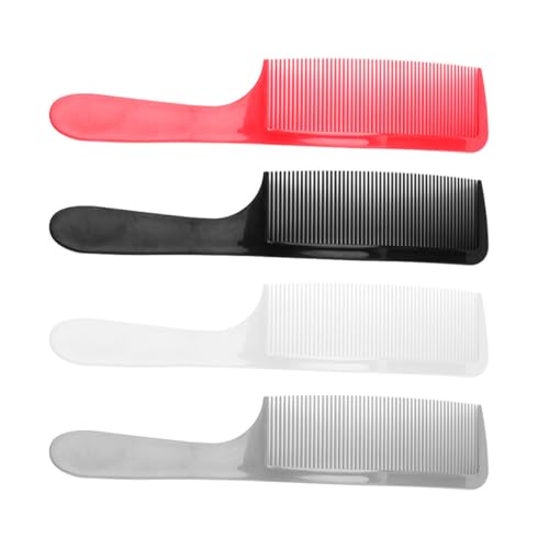 TOYZFRIENDY 4 Stück Teiliges Herren Haarkamm Gebogener Styling Schneidekamm Langlebig Leicht Sicher für Kopfhaut Geeignet für Friseure und Persönliche Haarpflege für Bart Haarschnittpflege von TOYZFRIENDY