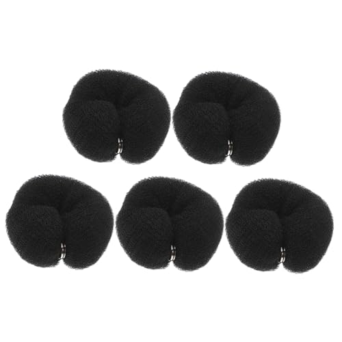 TOYZFRIENDY 5 Stück Teiliges Kleine Haardonut Duttformer Haarschmuck für Mädchen und Frauen Weicher Schaumstoff Vielseitig für Klassische Dutts und Trendige Zöpfe Schonend zum Haar von TOYZFRIENDY