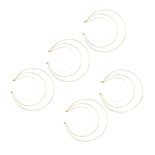TOYZFRIENDY 5 Stück Teiliges Metall Haarreif Dreilagige Goddess Crown Komfortable Braut Hochzeits Haaraccessoires Ergonomisches Design Langlebig Verarbeitung für Cosplay Party und Vintage von TOYZFRIENDY