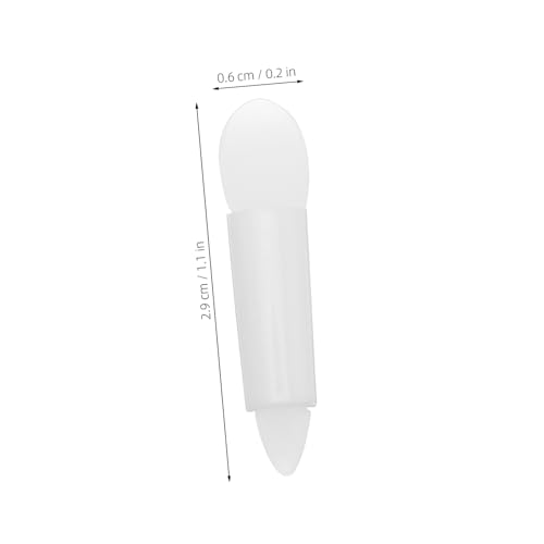 TOYZFRIENDY 50stücke Wiederverwendbarer Silikon-lippenpinsel Make-up-pinsel Lippenstiftpinsel Make-up-blender-tool Silikon-lidschatten-applikator Transparent von TOYZFRIENDY