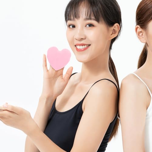 TOYZFRIENDY 6 Stck Teiliges Herzförmiges Makeup puderquasten Weiche Kleine Puderquasten für Gesichtspuder Flauschige Schwämme für Frauen Leicht Tragbar Sanfte Anwendung Für Hauttypen TOYZFRIENDY 6 Stck Teiliges Herzförmiges Makeup puderquasten Weiche Kleine Puderquasten für Gesichtspuder Flauschige Schwämme für Frauen Leicht Tragbar Sanfte Anwendung Für Hauttypen von TOYZFRIENDY