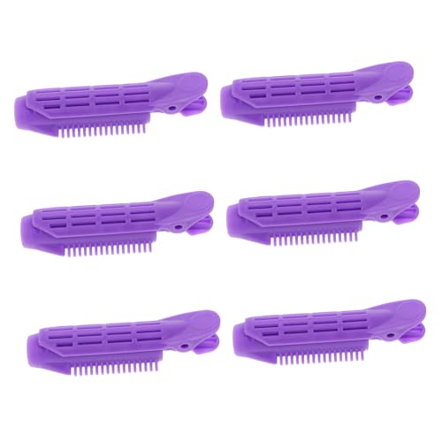 TOYZFRIENDY 6 Stück Haarwickler Haarstyling Clips für Natürliche Locken Leichtes DIY Lockenwickler Tragbar für Zuhause und Reisen Haarschmuck für Frauen und Mädchen von TOYZFRIENDY