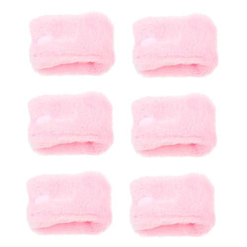TOYZFRIENDY 6 Stück Teiliges Fleece Lockenwickler Wärmfreies Haarstyling Werkzeug für Frauen Schonendes Schlafen Natürliche Locken frei von Hitzeschäden Rosa TOYZFRIENDY 6 Stück Teiliges Fleece Lockenwickler Wärmfreies Haarstyling Werkzeug für Frauen Schonendes Schlafen Natürliche Locken frei von Hitzeschäden Rosa von TOYZFRIENDY