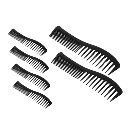 TOYZFRIENDY 6-teiliger Friseurkamm: Breitzahnkamm – Doppelseitige Styling-tools Für Und Männer – Zum, Frisieren Und Für Den Täglichen Gebrauch von TOYZFRIENDY