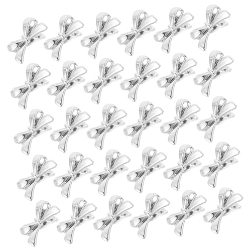 TOYZFRIENDY 60stücke Haarspangenschleifen Für Damen Mit Kleinen Schmetterlings-haarspangen Clips Für Dünnes Haar Schleifenclips Mini-haarnadeln Zum Anklipsen von TOYZFRIENDY