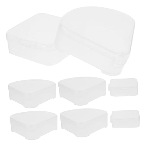 TOYZFRIENDY 8 Stck Teiliges Make up Schwamm Aufbewahrungsbox aus Kunststoff Kleine Quadratische und Dreieckige Kosmetikpuderquasten Behälter Kompakt Langlebig Tragbar Praktischer Organizer TOYZFRIENDY 8 Stck Teiliges Make up Schwamm Aufbewahrungsbox aus Kunststoff Kleine Quadratische und Dreieckige Kosmetikpuderquasten Behälter Kompakt Langlebig Tragbar Praktischer Organizer von TOYZFRIENDY