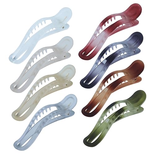 TOYZFRIENDY 8 Stück Teiliges Acryl Haarklammer für Dickes Haar Mattierte Bunte Haarkralle Stabiler Haarstyling Clip für Frauen Geeignet für Langes Lockiges Haar Vielseitiges Stylingzubehör TOYZFRIENDY 8 Stück Teiliges Acryl Haarklammer für Dickes Haar Mattierte Bunte Haarkralle Stabiler Haarstyling Clip für Frauen Geeignet für Langes Lockiges Haar Vielseitiges Stylingzubehör von TOYZFRIENDY
