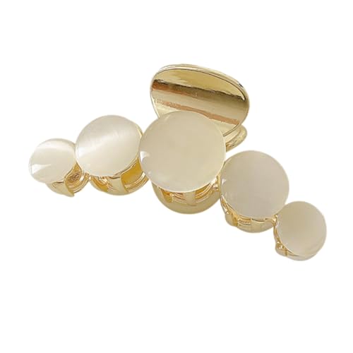 TOYZFRIENDY Alloy Haarspange Damen Katzenauge Kleine Haarkralle Modisch Robust für Feines und Mitteldickes Haar für Alltag Reise von TOYZFRIENDY