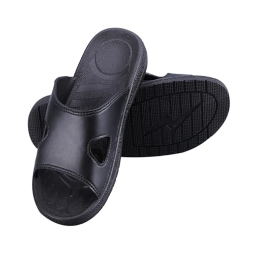TOYZFRIENDY Anti static Hausschuhe Pu sohle Rutschfest Bequem Schützende Slipper für Zuhause und Saubere Räume von TOYZFRIENDY